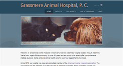 Desktop Screenshot of grassmereanimalhospital.com